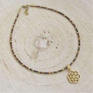 Gargantilla Única de Ojo de Tigre