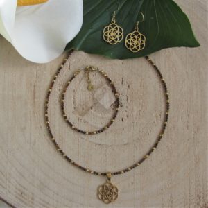 Conjunto Única de Ojo de Tigre