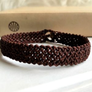 Pulsera Zahir Macramé marrón