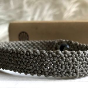 Pulsera Zahir Macramé gris
