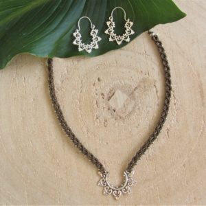 Gargantilla Tara plateada